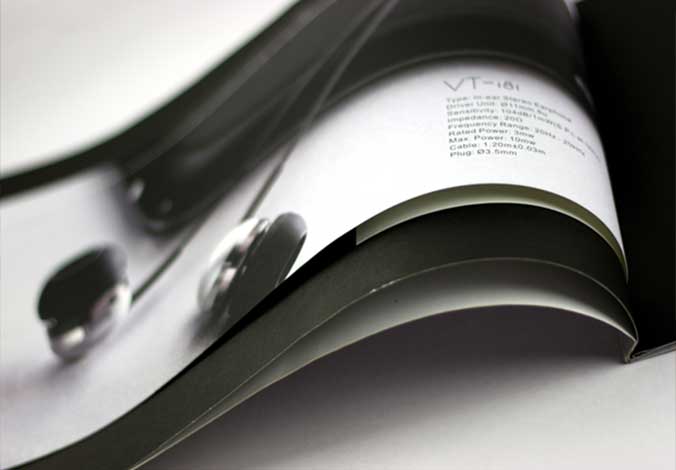 Vtsonic耳機畫冊設(shè)計，宣傳冊設(shè)計