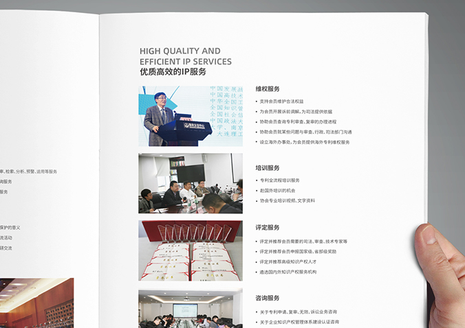 中國專利保護協(xié)會  宣傳冊設計,產(chǎn)品畫冊設計,畫冊設計
